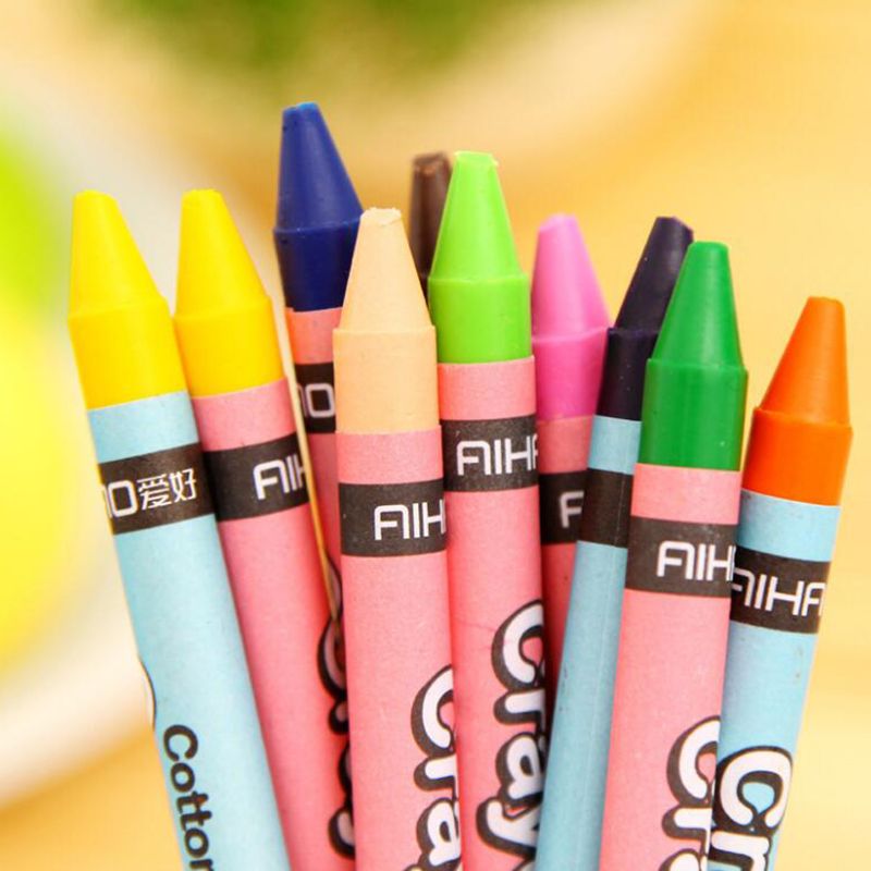 Crayons Creative Cartoon 8/12/24 Colors Drawing Non-Toxic