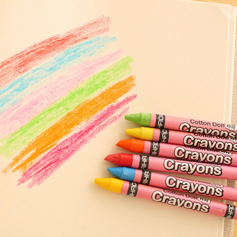 Crayons Creative Cartoon 8/12/24 Colors Drawing Non-Toxic