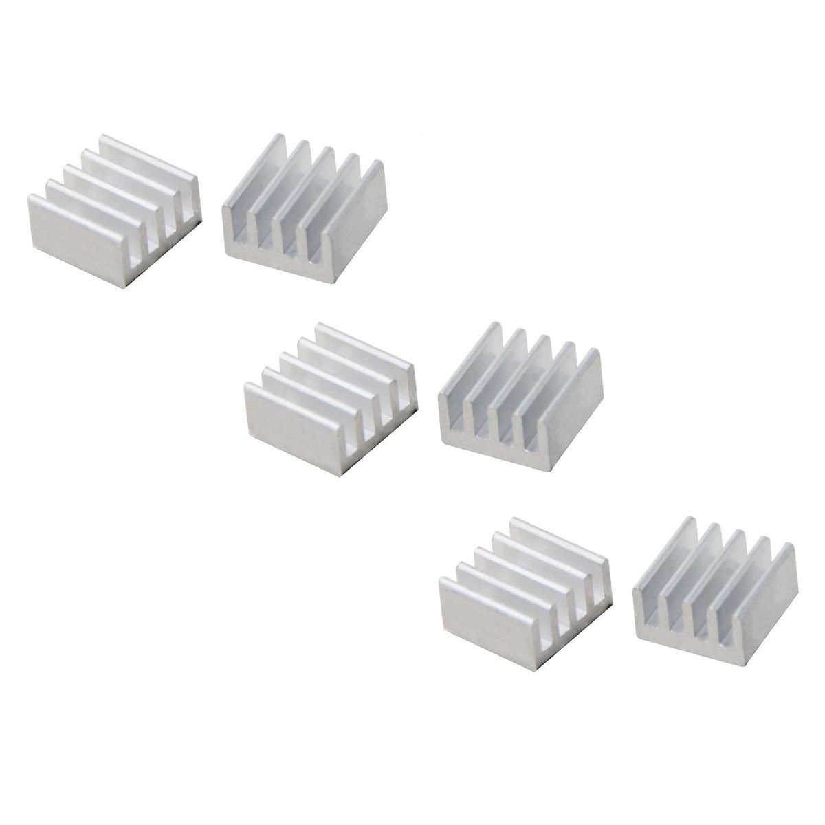 Aluminum Heat Sink For Memory Chip IC 4 Sizes 8.8x8.8x5MM