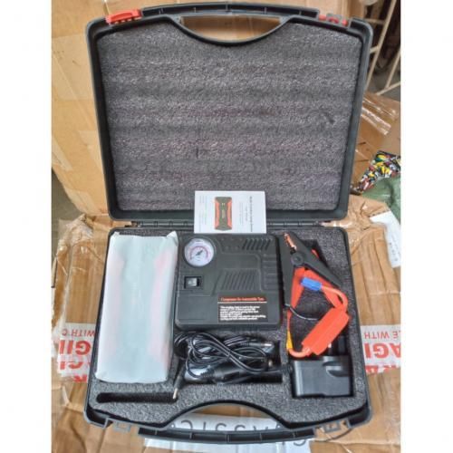 Multi-Function Car Jump Starter With Tyre Inflator- 99800mAh