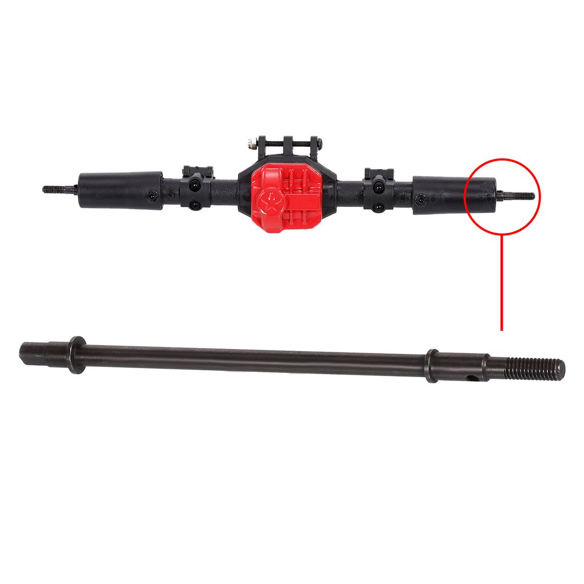 Metal Axle Dogbone Shaft Gear Compatible With 1:10 RC