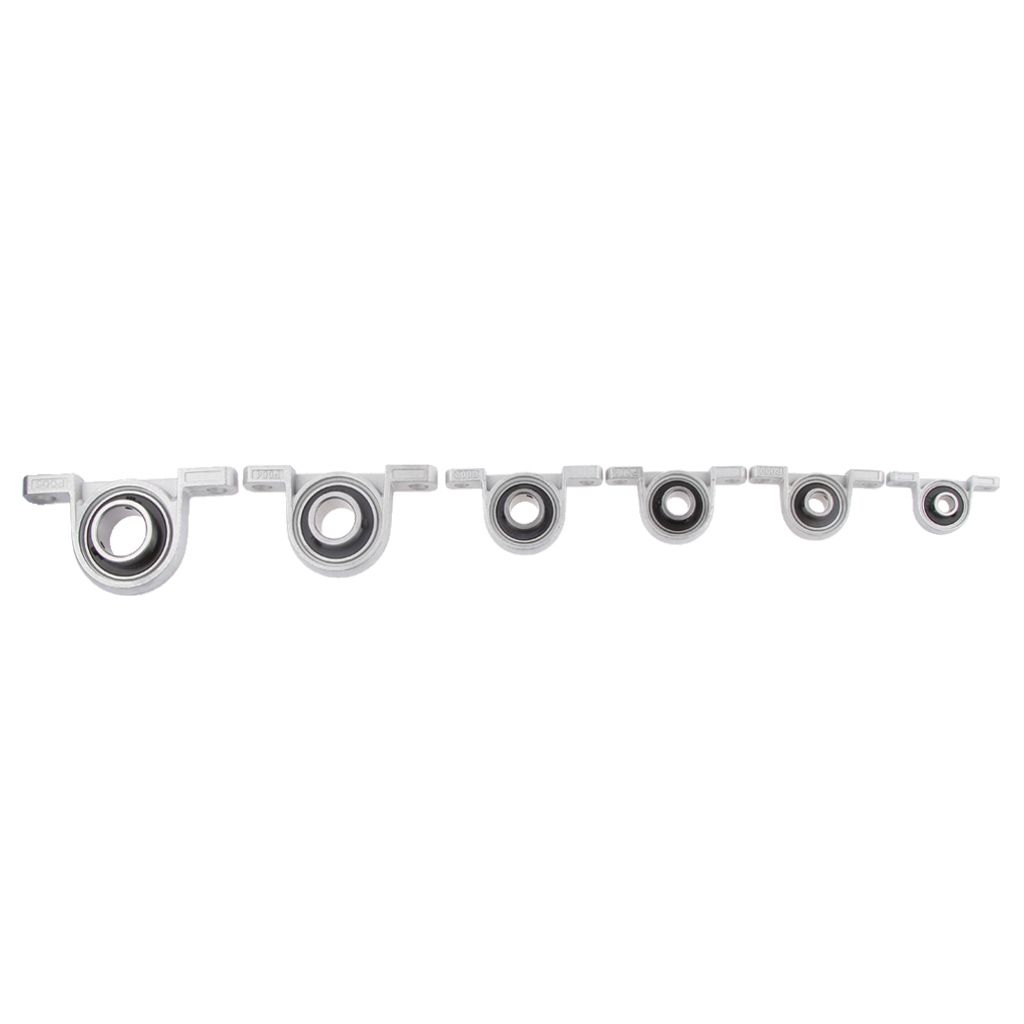 8/10/12/15/20/25mm Bore Diameter Mounted Bearing Ball Bearing Pillow