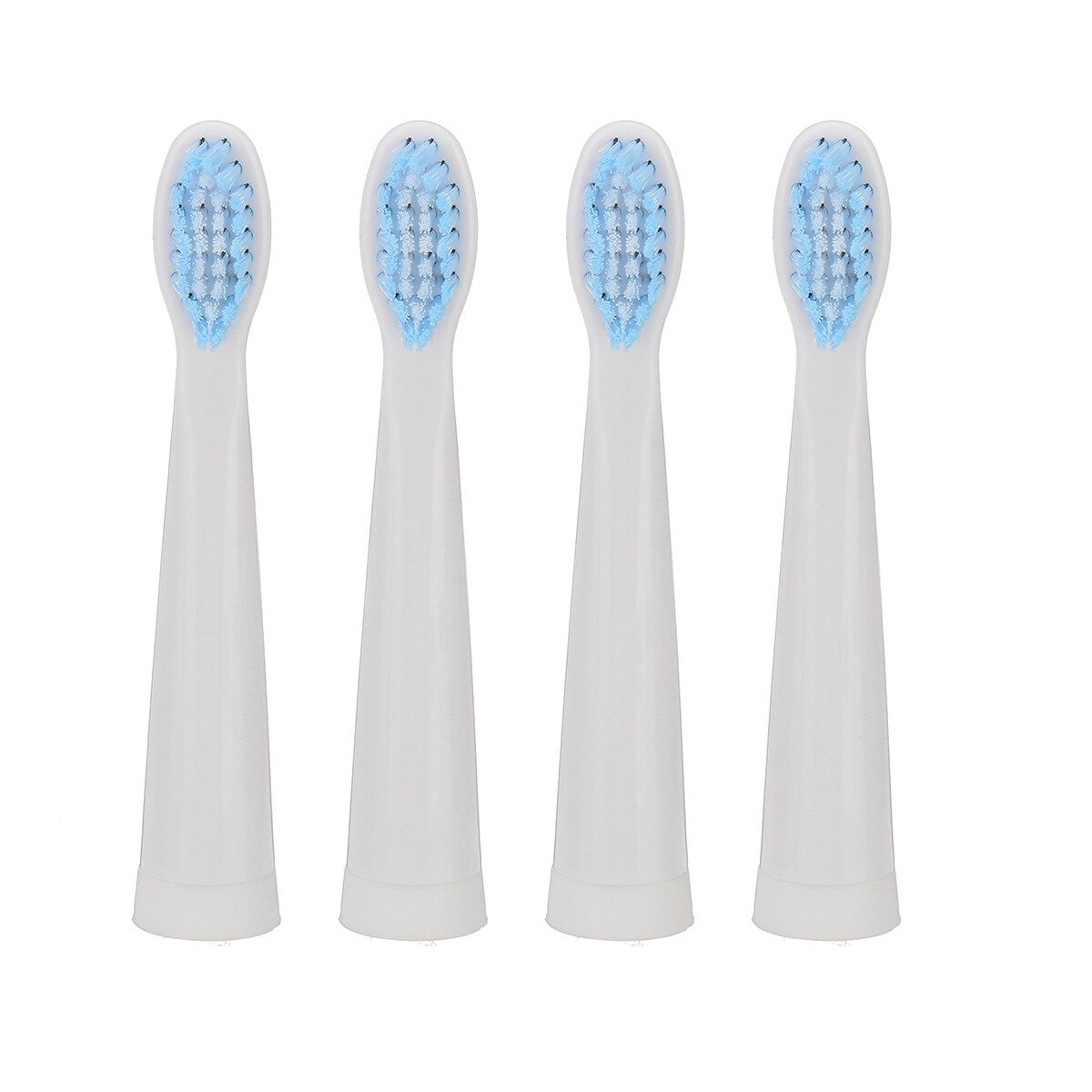 Oral Care Electric Toothbrush 5 Modes Teeth Cleaning Rechargeable 4 Brush Heads 3 Colors White
