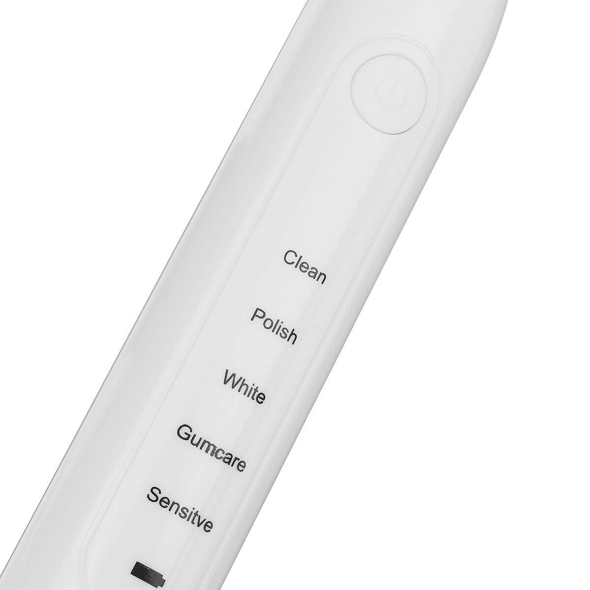 Oral Care Electric Toothbrush 5 Modes Teeth Cleaning Rechargeable 4 Brush Heads 3 Colors White