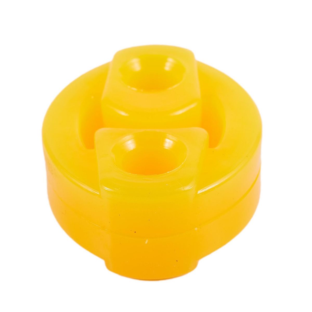 Rubber 2 Holes Car Muffler Exhaust Hanger Bushing 2 Pcs