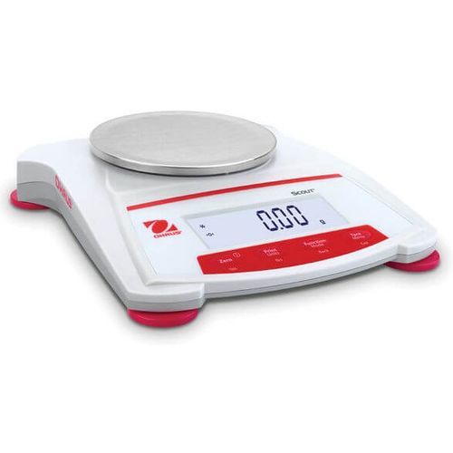 Scout Portable Balance, Backlit LCD, 220 G Capacity, 0.01 G