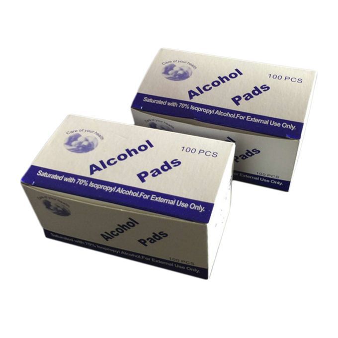 100PCS/Pack Disposable Alcohol Prep Pad Sterilization Swabs