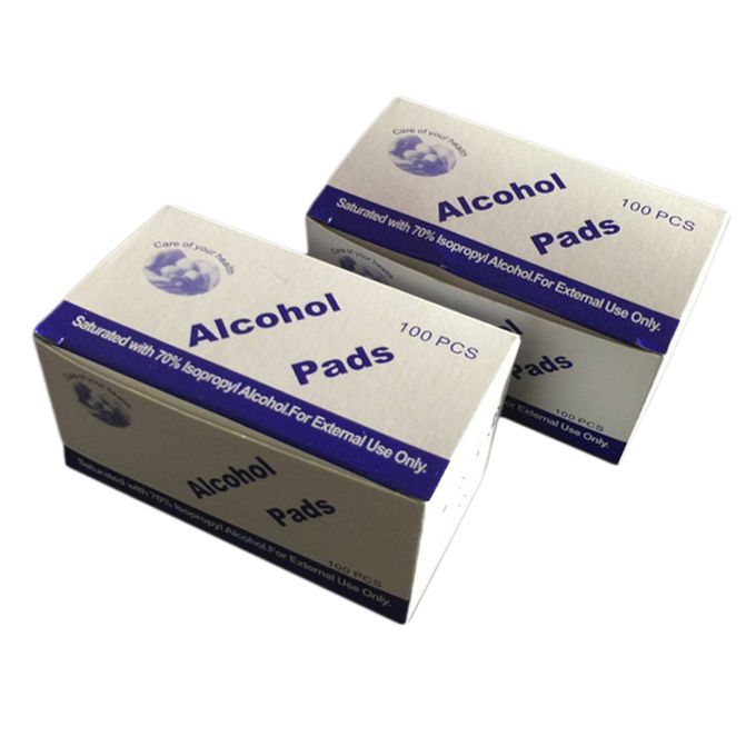 100PCS/Pack Disposable Alcohol Prep Pad Sterilization Swabs