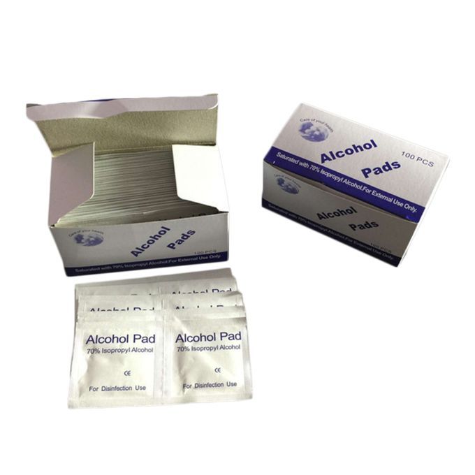100PCS/Pack Disposable Alcohol Prep Pad Sterilization Swabs