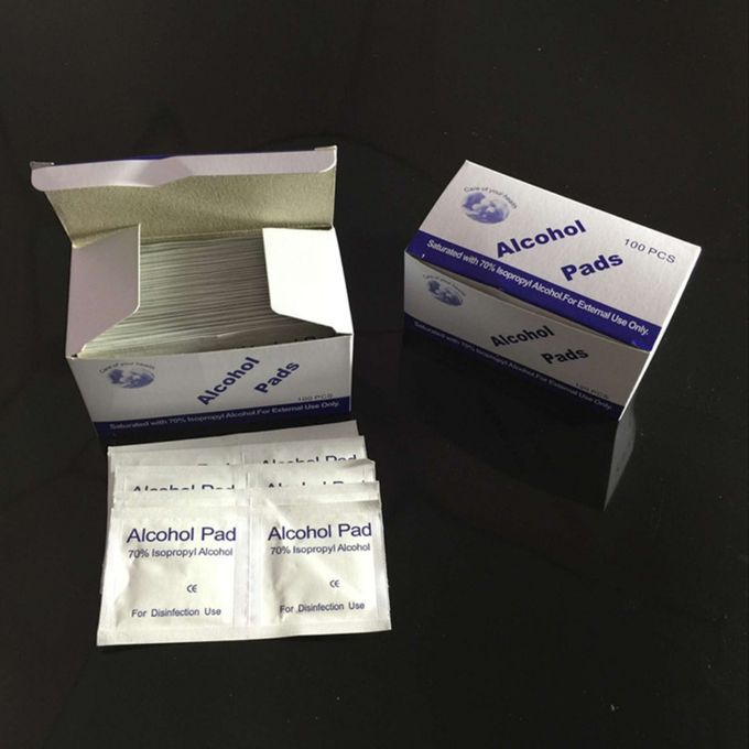 100PCS/Pack Disposable Alcohol Prep Pad Sterilization Swabs