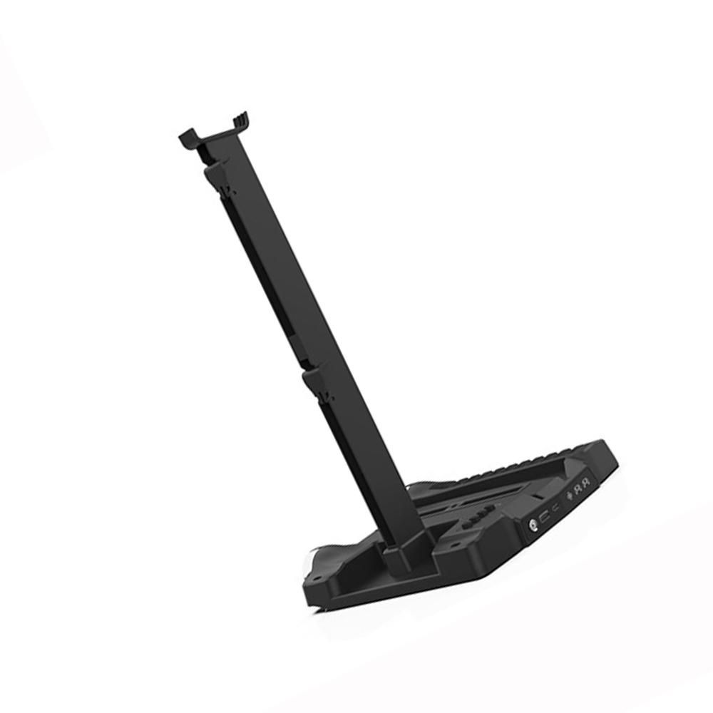 Game Console Charging Display Stand Game Console Charger Base with Disc Storage Rack for PS5
