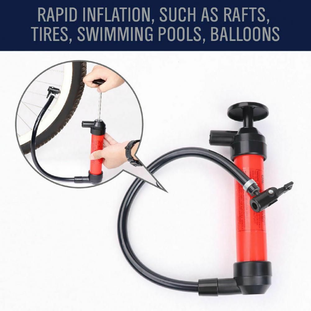 Multi-function Hand Pump Engine Oil Change Vacuum Pump For Motorcycle Red