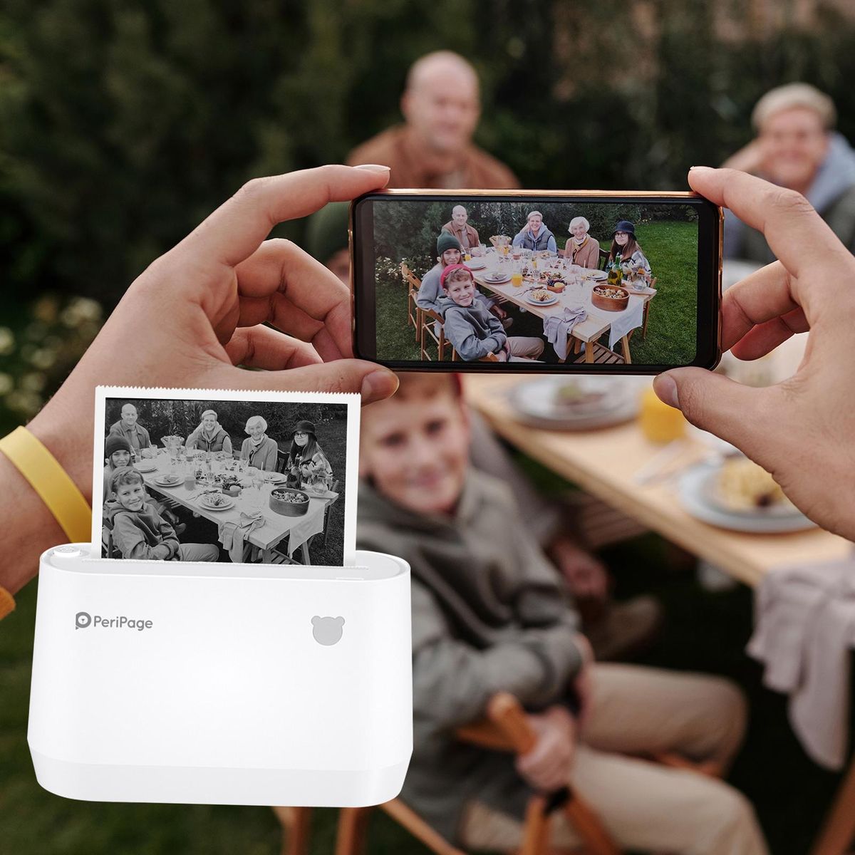 A9s Multi-functional Mini Thermal Printer Pocket Wireless BT 304DPI All In One Portable Photo Mobile Printer Receipt Label Maker Sticker Compatible with Android iOS Smartphone Windows for AR Photo QR Code Study Notes Work Lis