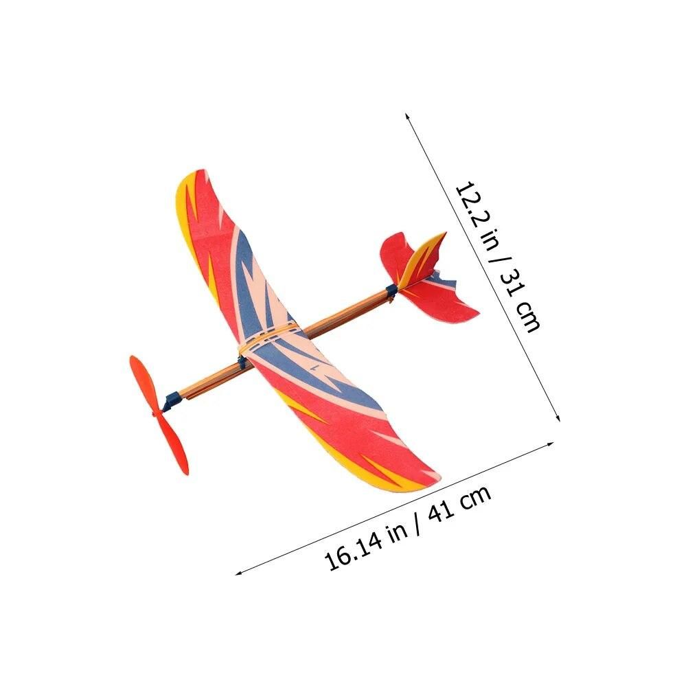 6 Pcs Airplane Model DIY Glider Aeroplane Kids Toys Children Planes Boys Handmade Educational Plaything Bulk