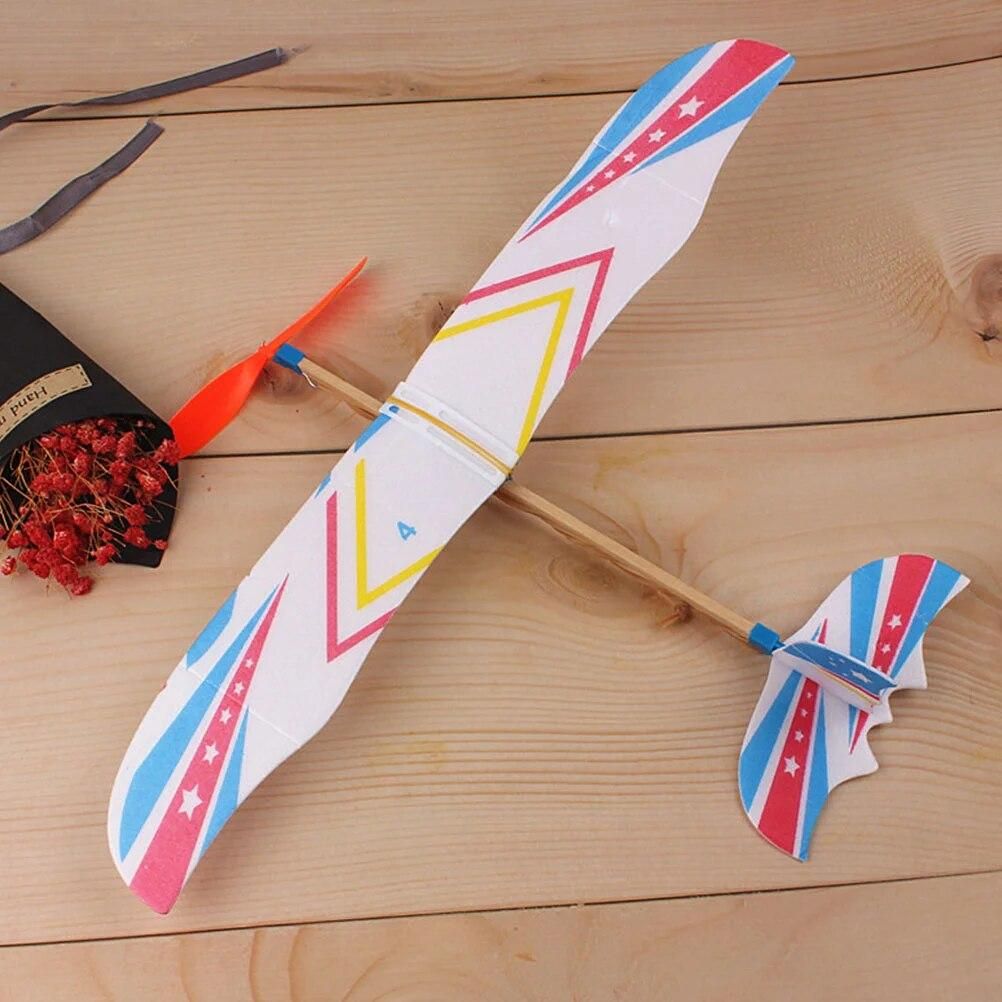 6 Pcs Airplane Model DIY Glider Aeroplane Kids Toys Children Planes Boys Handmade Educational Plaything Bulk