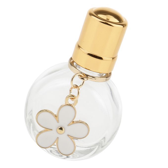 Lots 2 10ml Clear Glass  Essential Oils Roller Ball Bottles