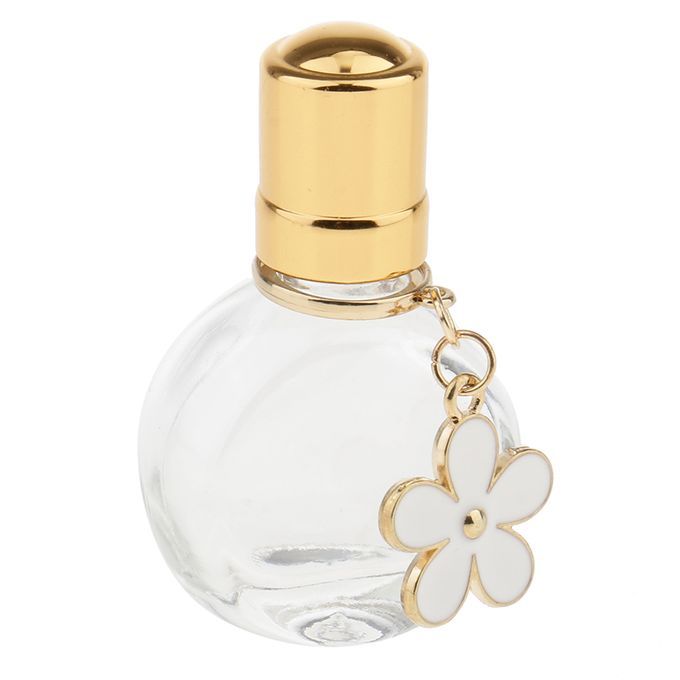 Lots 2 10ml Clear Glass  Essential Oils Roller Ball Bottles