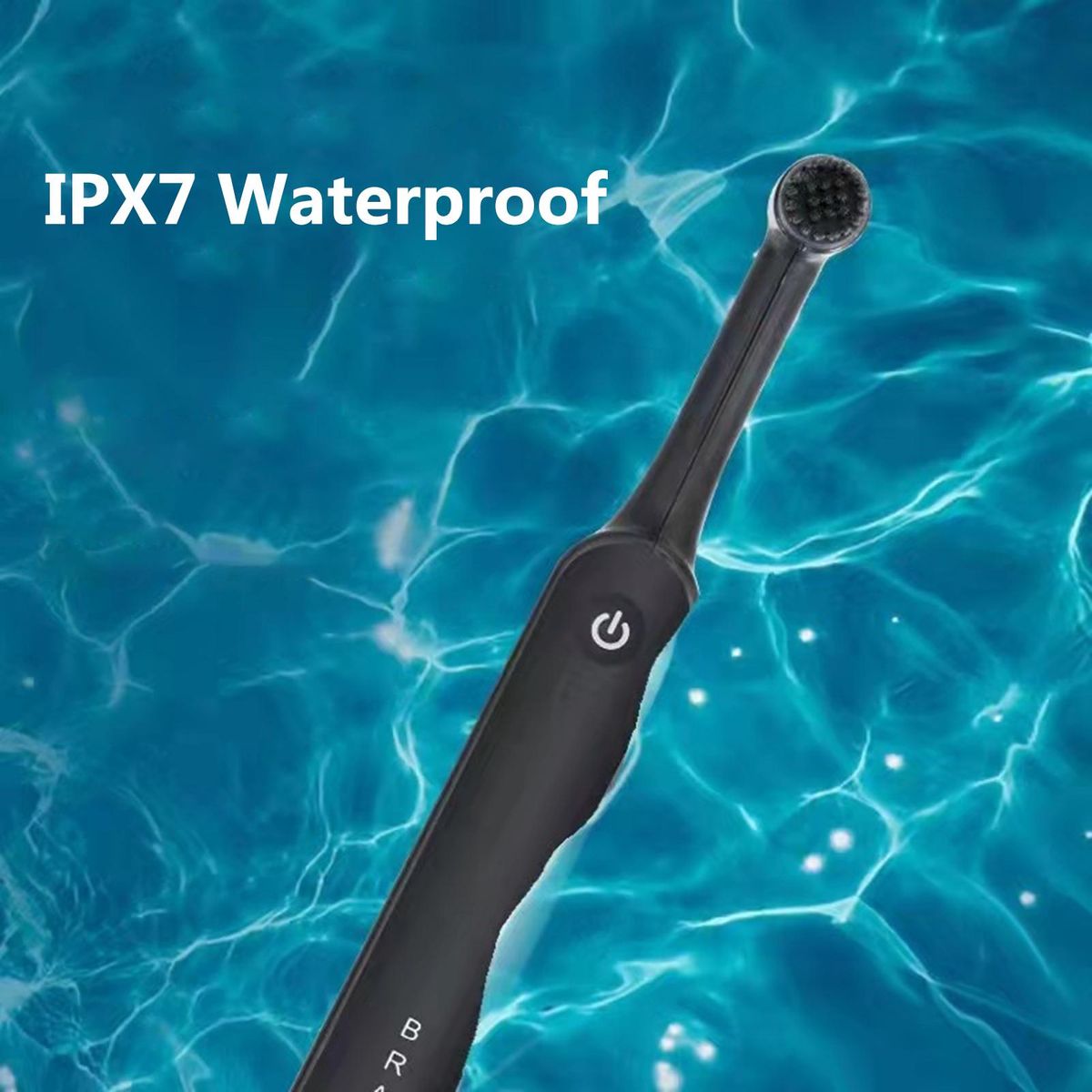 Electric Rechargeable Rotating Toothbrush Intelligent Timing Two-speed Cleaning IPX7 Waterproof Oral Care