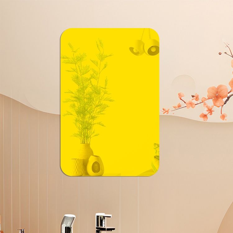 Round Corner Models Acrylic Wall Stickers 42cm X 27cm
