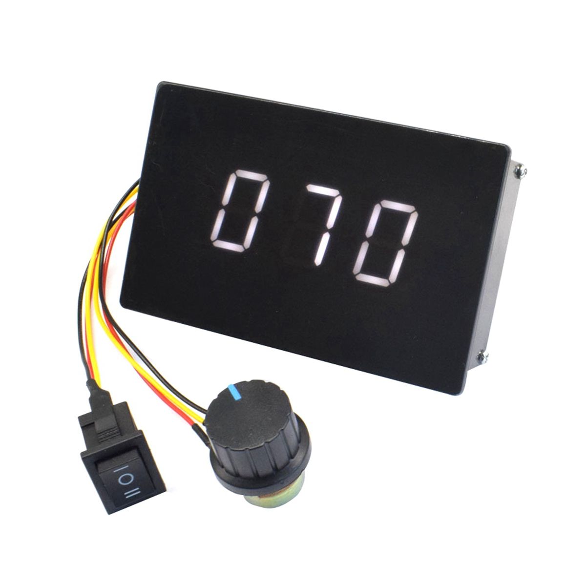 DC 6-60V 12V 24V 36V 48V 20A DC Motor Speed Controller Regulator Motor Speed Controller Forward-Reverse Exchanger