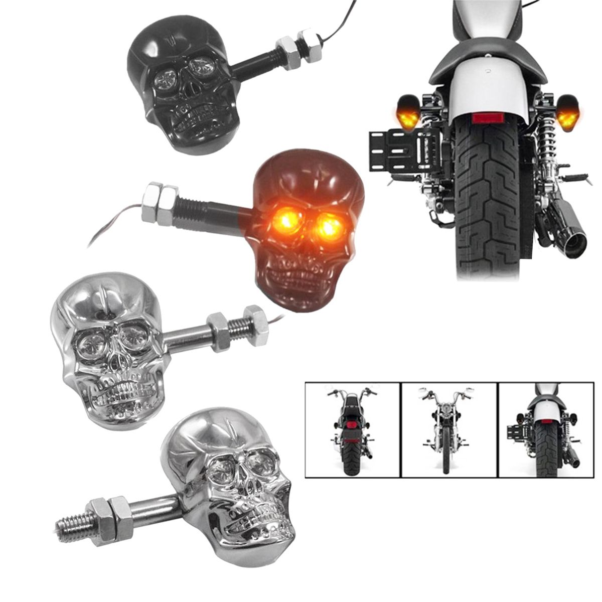 Turn Signal Turn Signal Light Indicator Light Motorcycle Accessories As shown