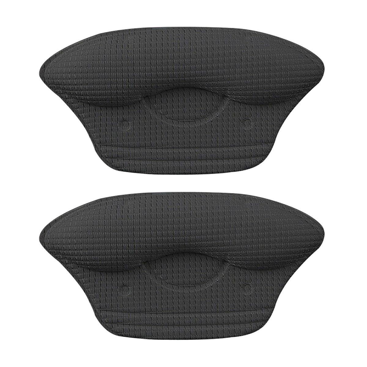 Heel Pads Skin Friendly Anti Wear No Slip Patch Black 5mm