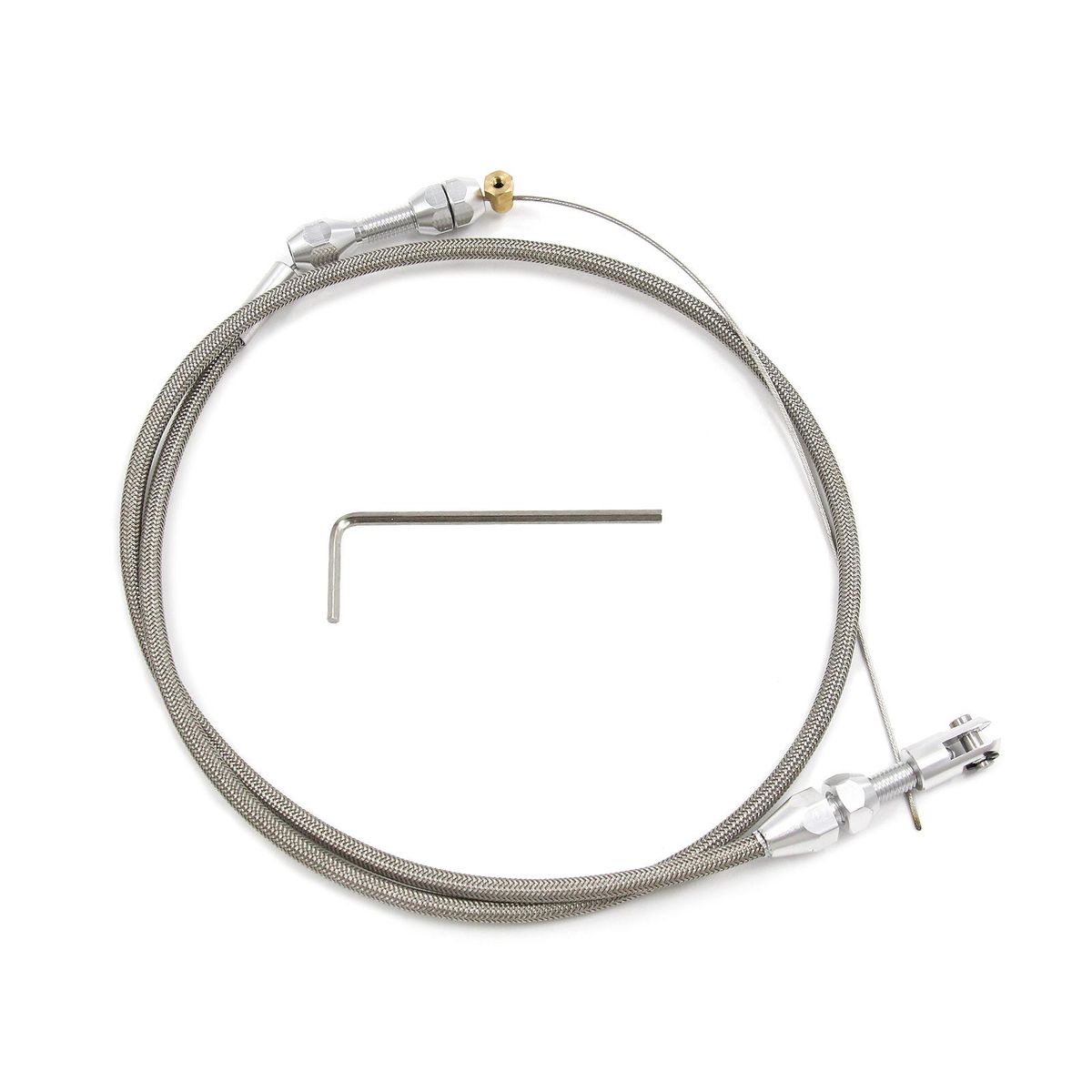 36inch Braided Throttle Cable Kits Replacement for Chevrolet/Chevy 1997-2007 LS1 Engine 4.8L 5.3L 5.7L 6.0L