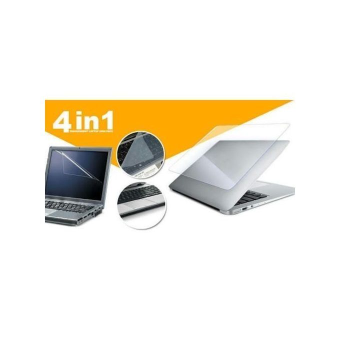 4 In 1 New Laptop Skin Pack - More Safe And More Protection