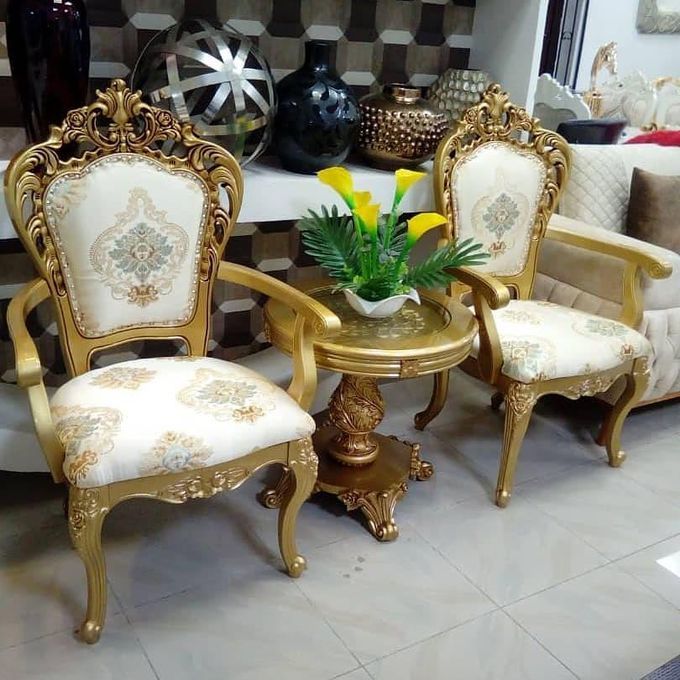 Outdoor & Indoor Luxury Me And You Table And Visitor Chair