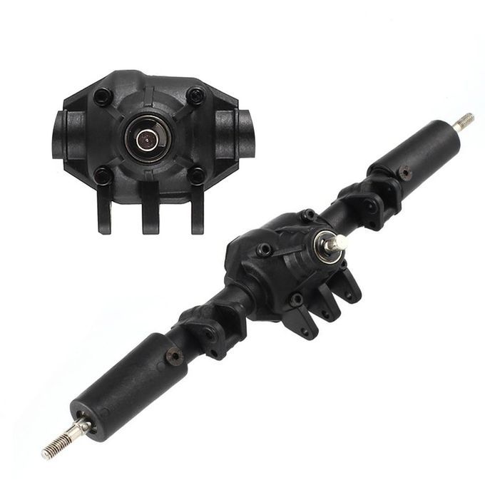 Durable Metel Front Rear Bridge Axle Shaft For Axial S X10 II 1/10  Ar-Black-AX-50007B