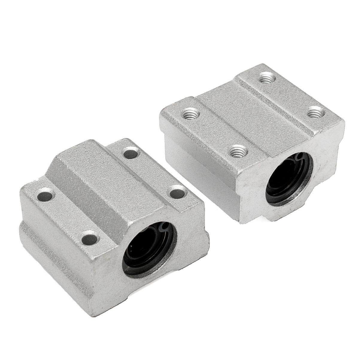 8MM Dia 20CM Shaft SCS8UU Optical Axis Linear Ball Bearing + Rail Guide
