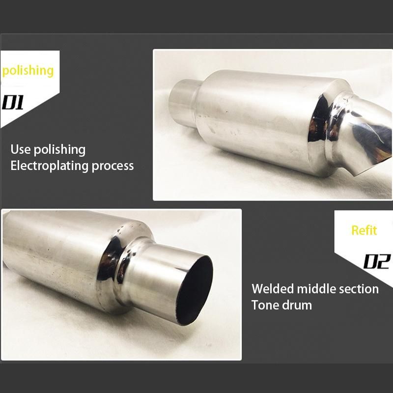 Home Exhaust Muffle Pipe Pro Tool 1Pc Replacement Downpipe