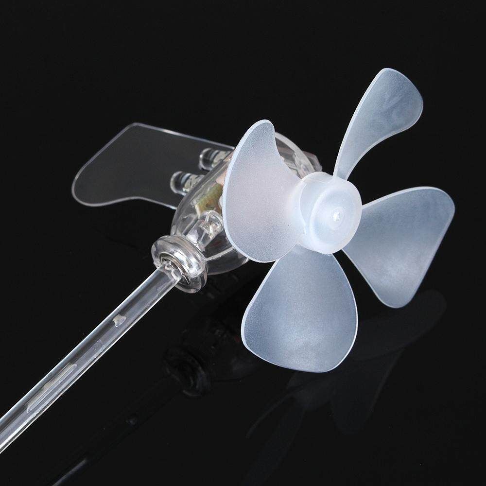 Vertical DIY Project Turbines LED Windmill Small Motor Wind Wind