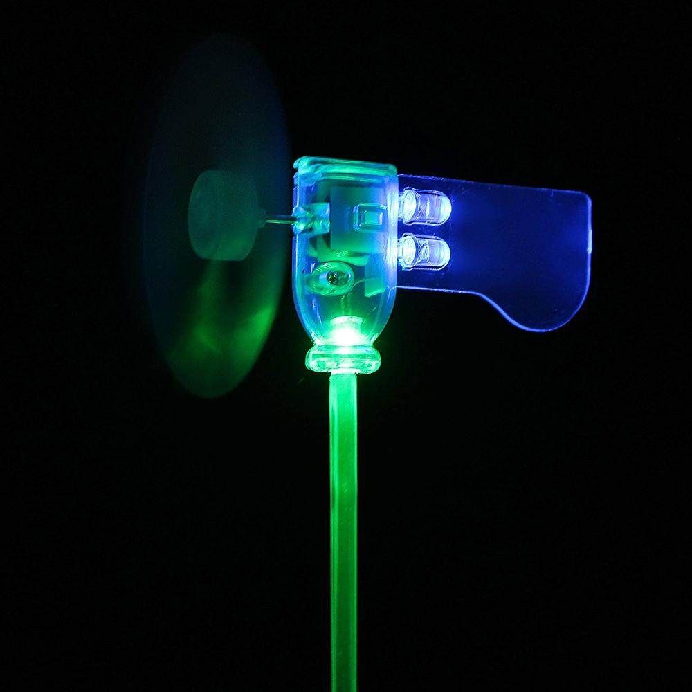 Vertical DIY Project Turbines LED Windmill Small Motor Wind Wind