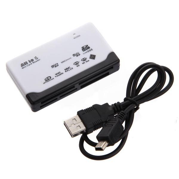High Speed USB 2.0 All In 1 Memory Multi-Card Reader SDHC MS/SD/TF