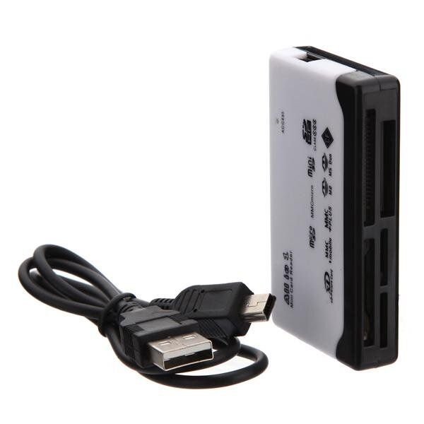 High Speed USB 2.0 All In 1 Memory Multi-Card Reader SDHC MS/SD/TF