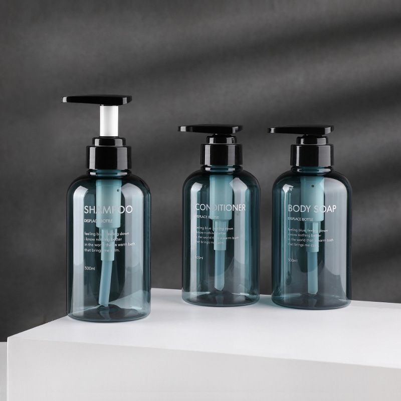 Large Capacity 300/500ML Press Lotion Dispenser Shampoo