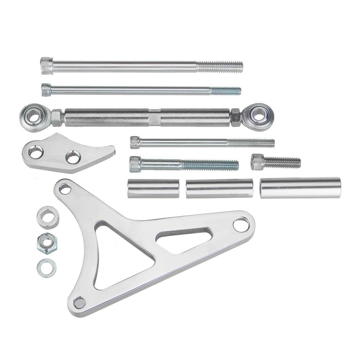 Billet Polished Aluminum Alternator Bracket Small Block Fits Ford SB 289 302 347