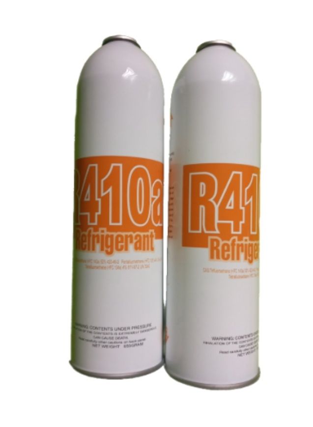 R410a Refrigerant Gas HVAC System Small Can 2pieces
