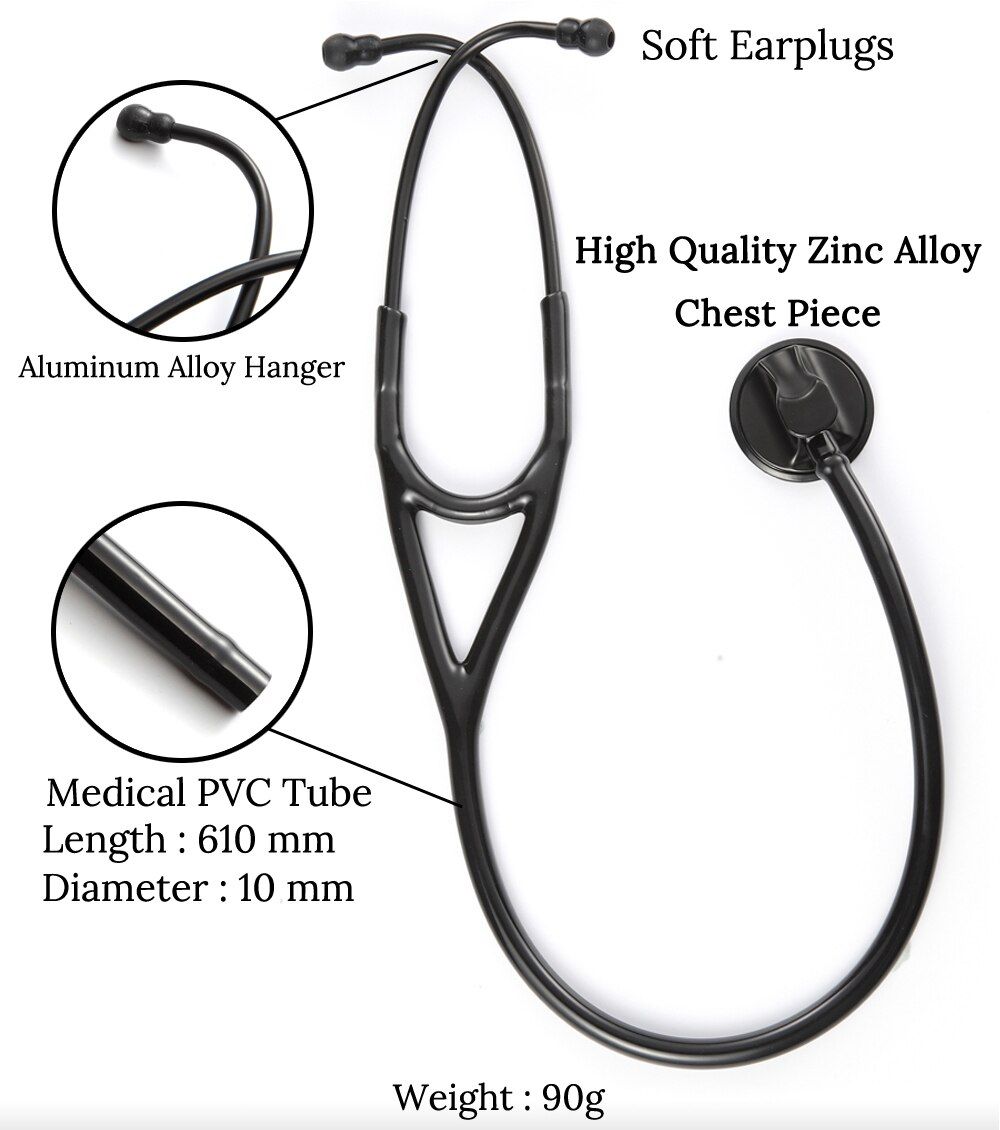 Dual Head Cardiology Stethoscope Medical Professional Stethoscope Doctor Medical Stethoscope Doctor Professional Medical Devices