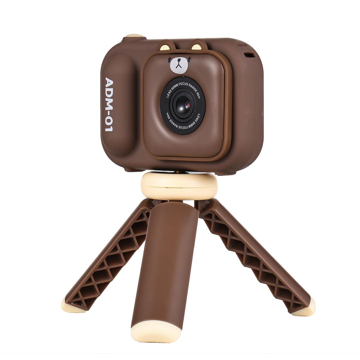 1080P Kids Digital Camera Mini Video Camera for Kids 48MP 2.4 Inch IPS Screen Dual Lens Built-in Battery with 32GB Memory Card & Card Reader & Desktop Tripod Birthday Christmas Gift for Boys Girls