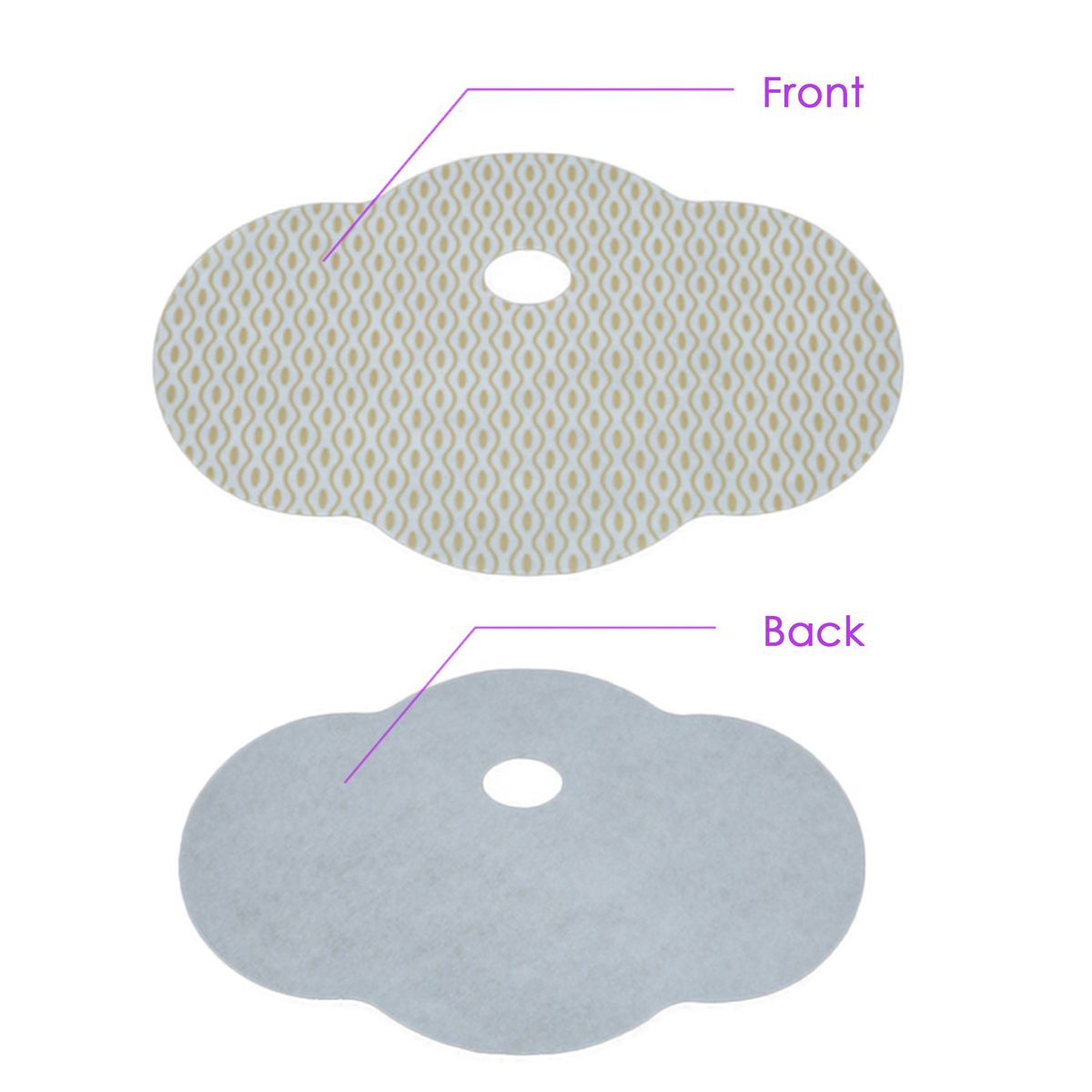 5PCS Natural Herbal Belly Patches Women Slimming Abdomen