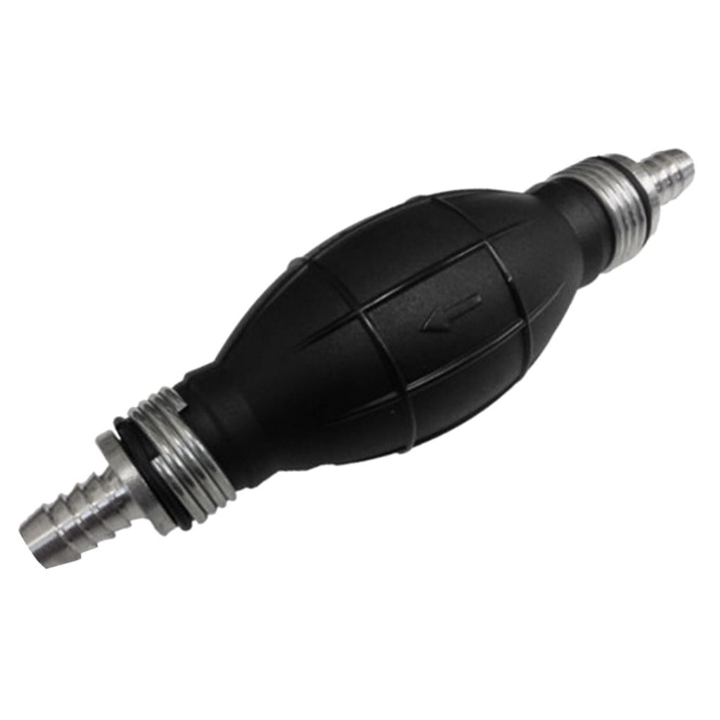 10mm Rubber Fuel Transfer Vacuum Fuel Line Hand  Pump Bulb Type