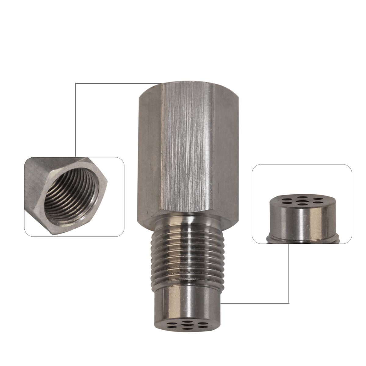 Car Universal O2 Oxygen Sensor Spacer Engine Light
