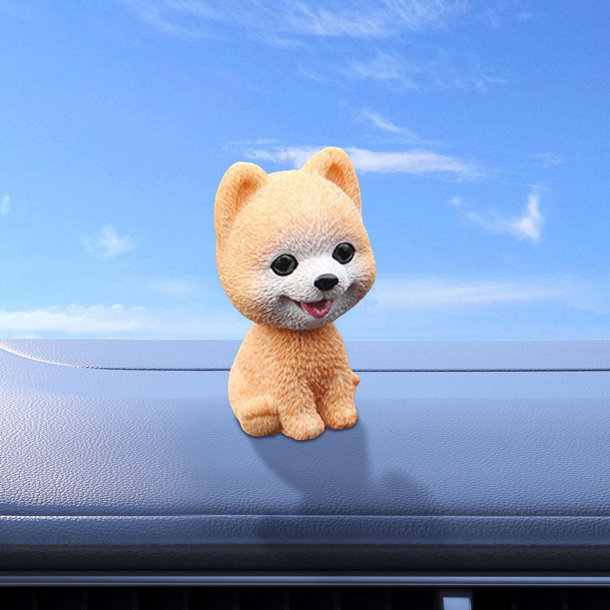 Dog Car Ornaments Office Ornament For Auto  B