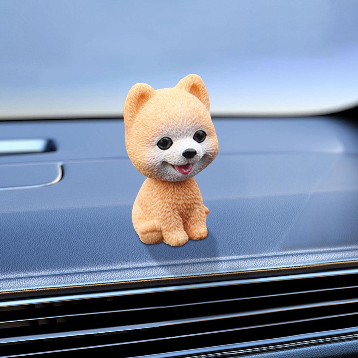 Dog Car Ornaments Office Ornament For Auto  B