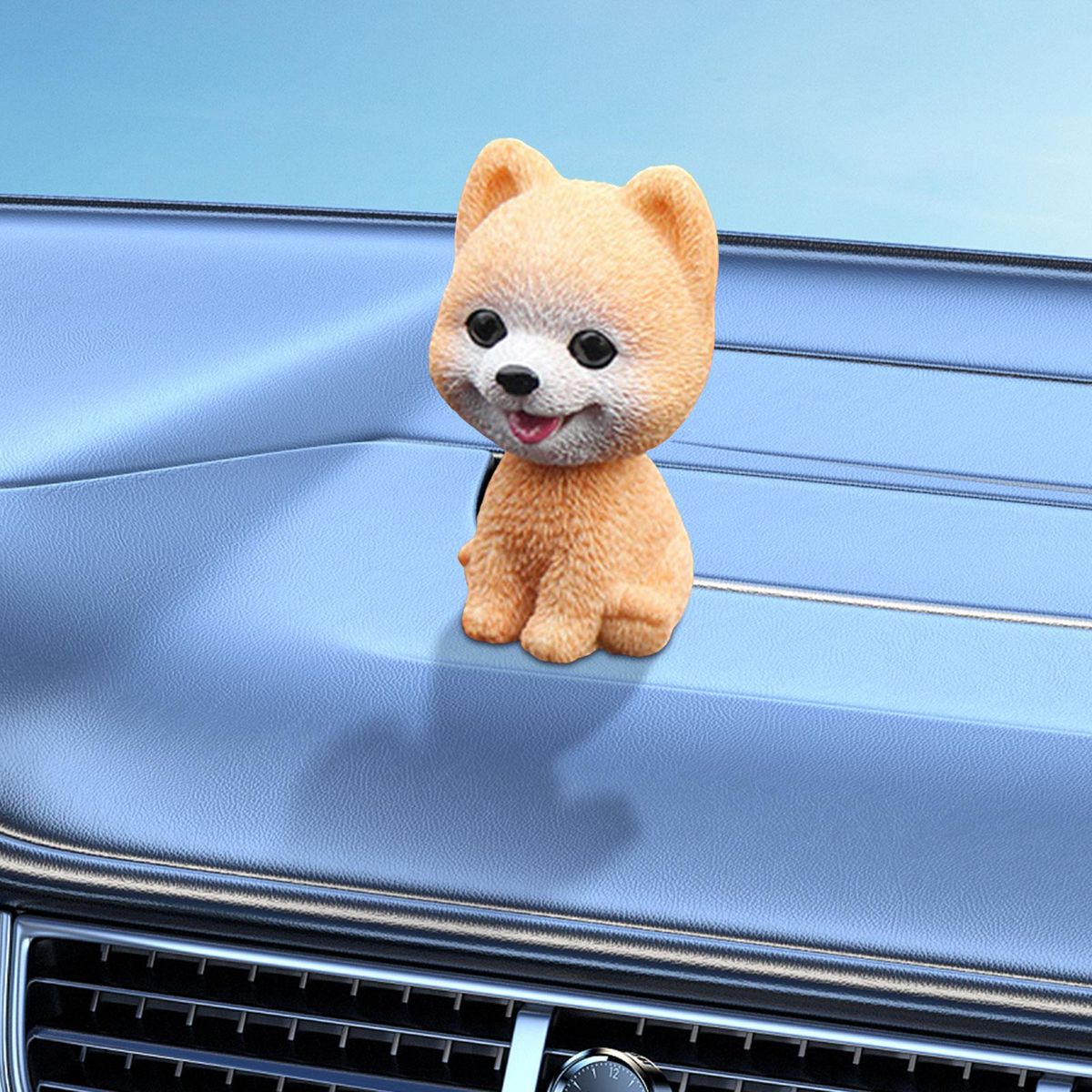 Dog Car Ornaments Office Ornament For Auto  B
