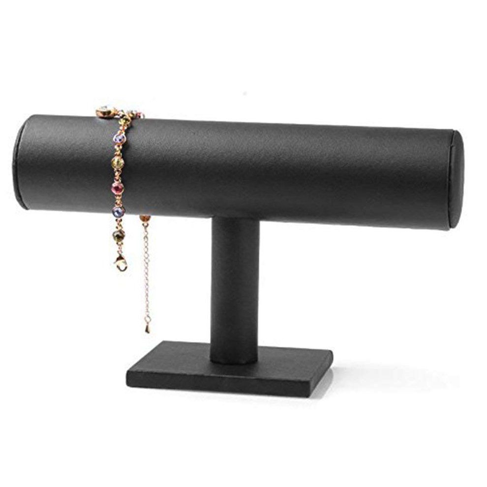 Single Layer Bra Elet Stand Bra Elet Display Stand Portable Jewelry Holder-Bla K