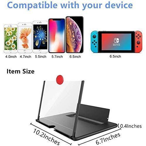 Mobile Phone Screen Magnifier Screen  Phone Amplifier