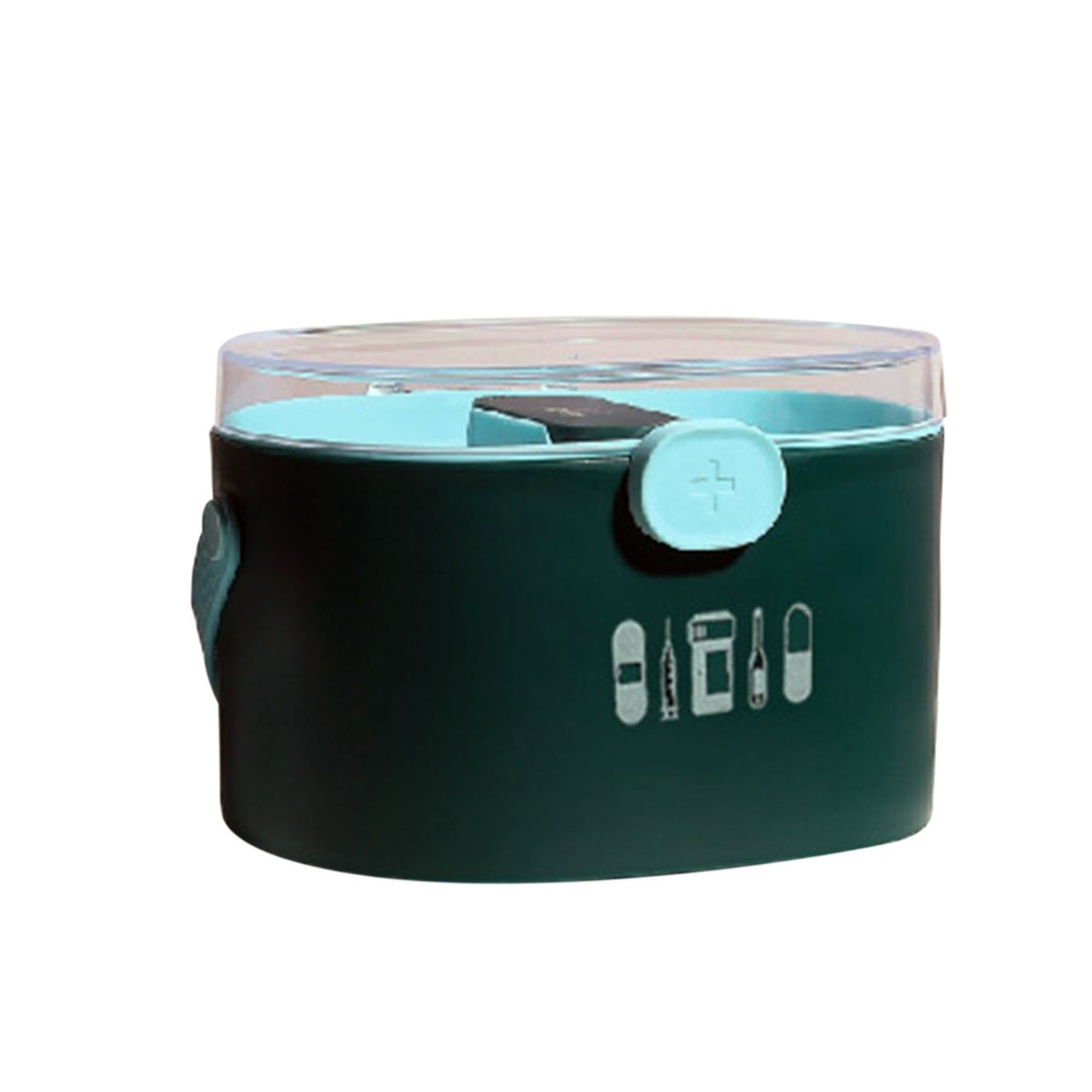 Portable Medicine Lock Box Medicine Cabinet Box With Handle